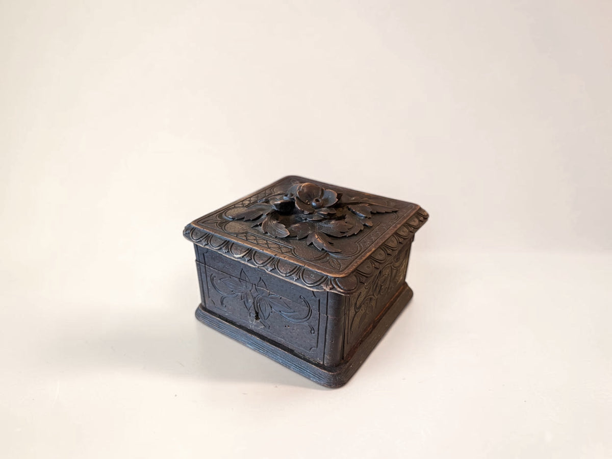 Antique Authentic Black Forest Box