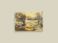Edwardian Era Original Oil Painting